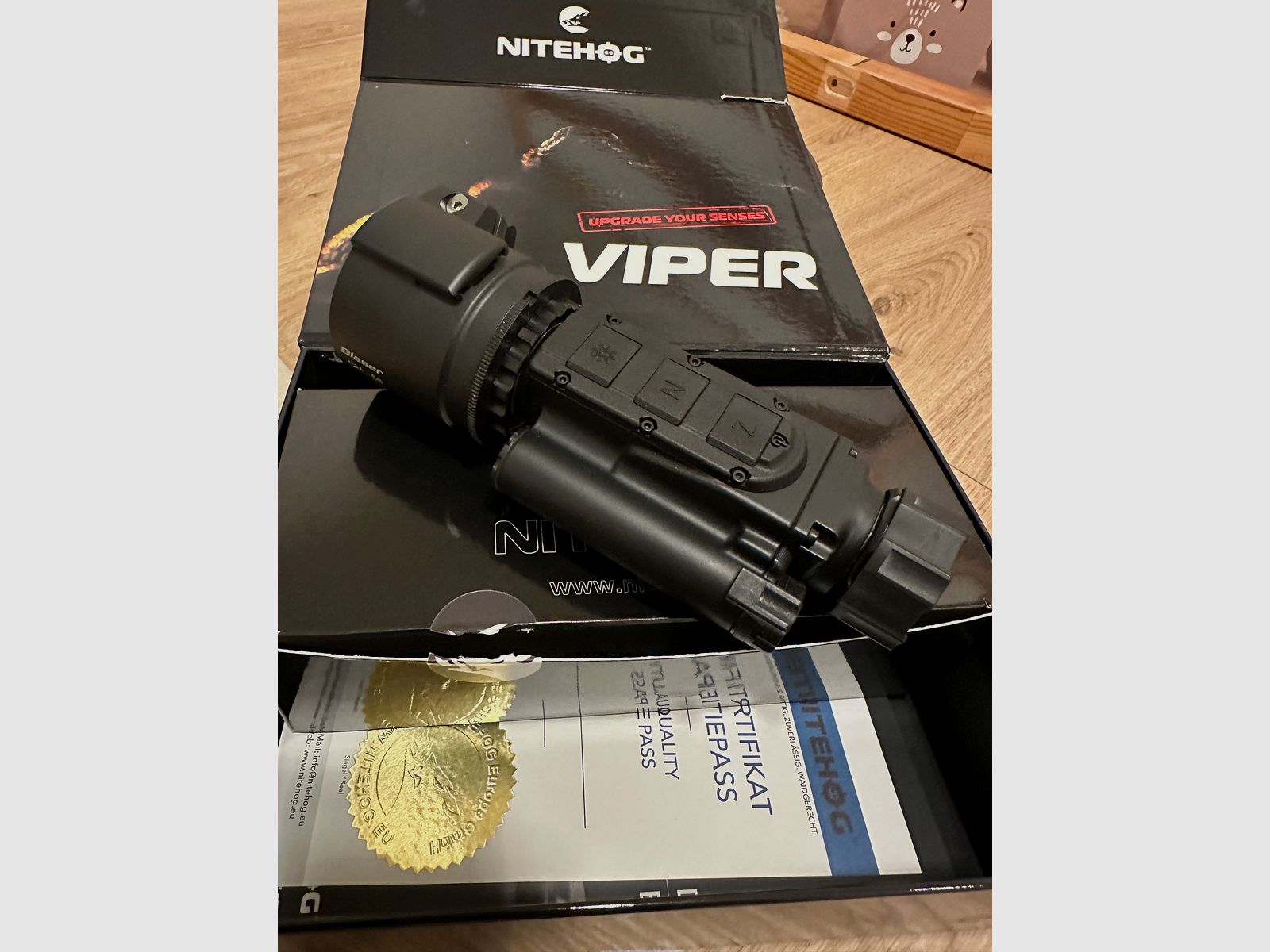 Nitehog Viper Wärmebild Vorsatzgerät mit Blaser Adapter cm 56 - sehr guter Zustand