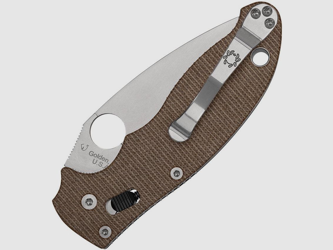 Manix 2, Brauner Canvas-Micarta-Griff | 96982