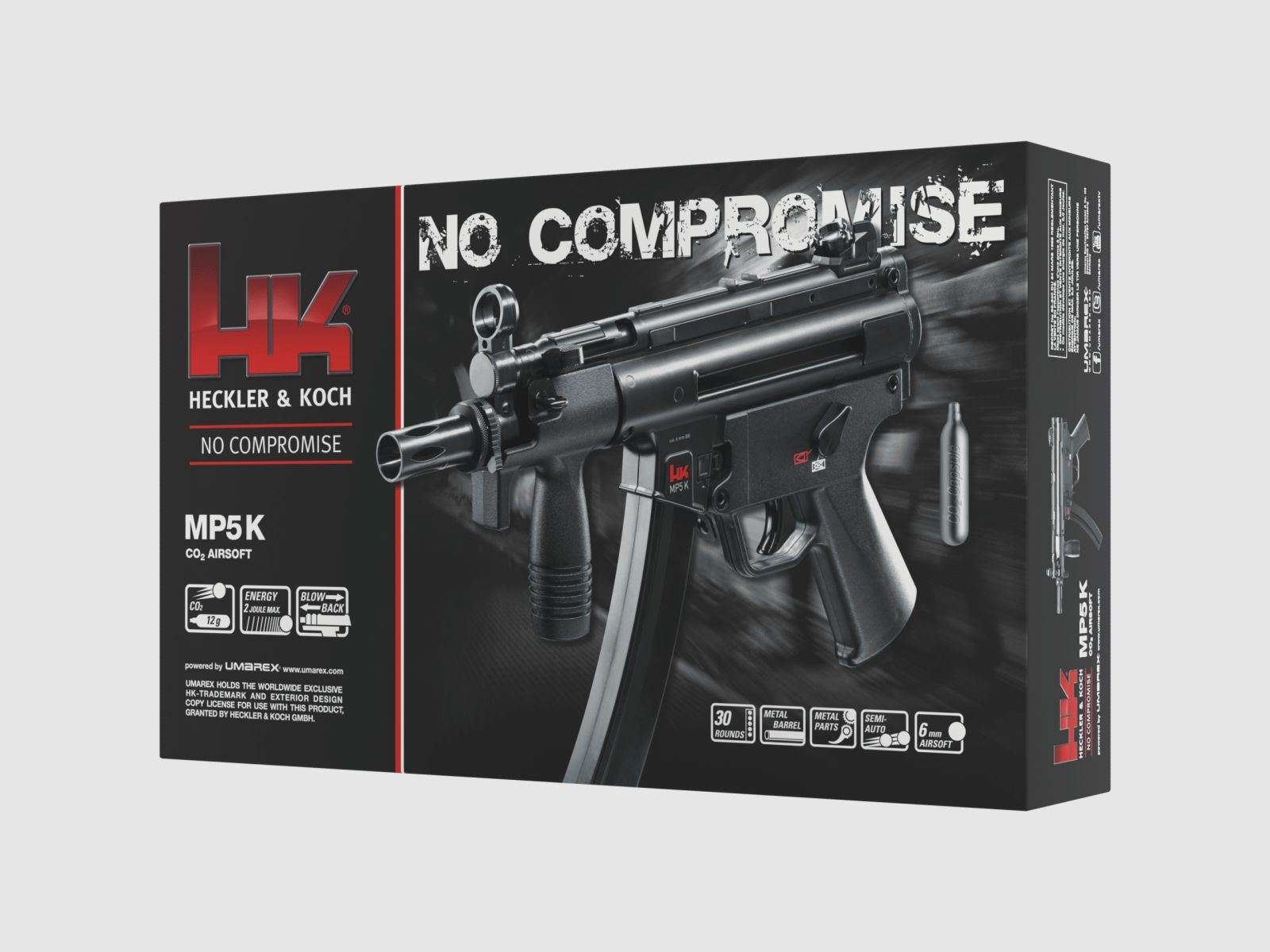 Heckler & Koch MP5 K Co2 Airsoft mit Blowback S-AEG -F-
