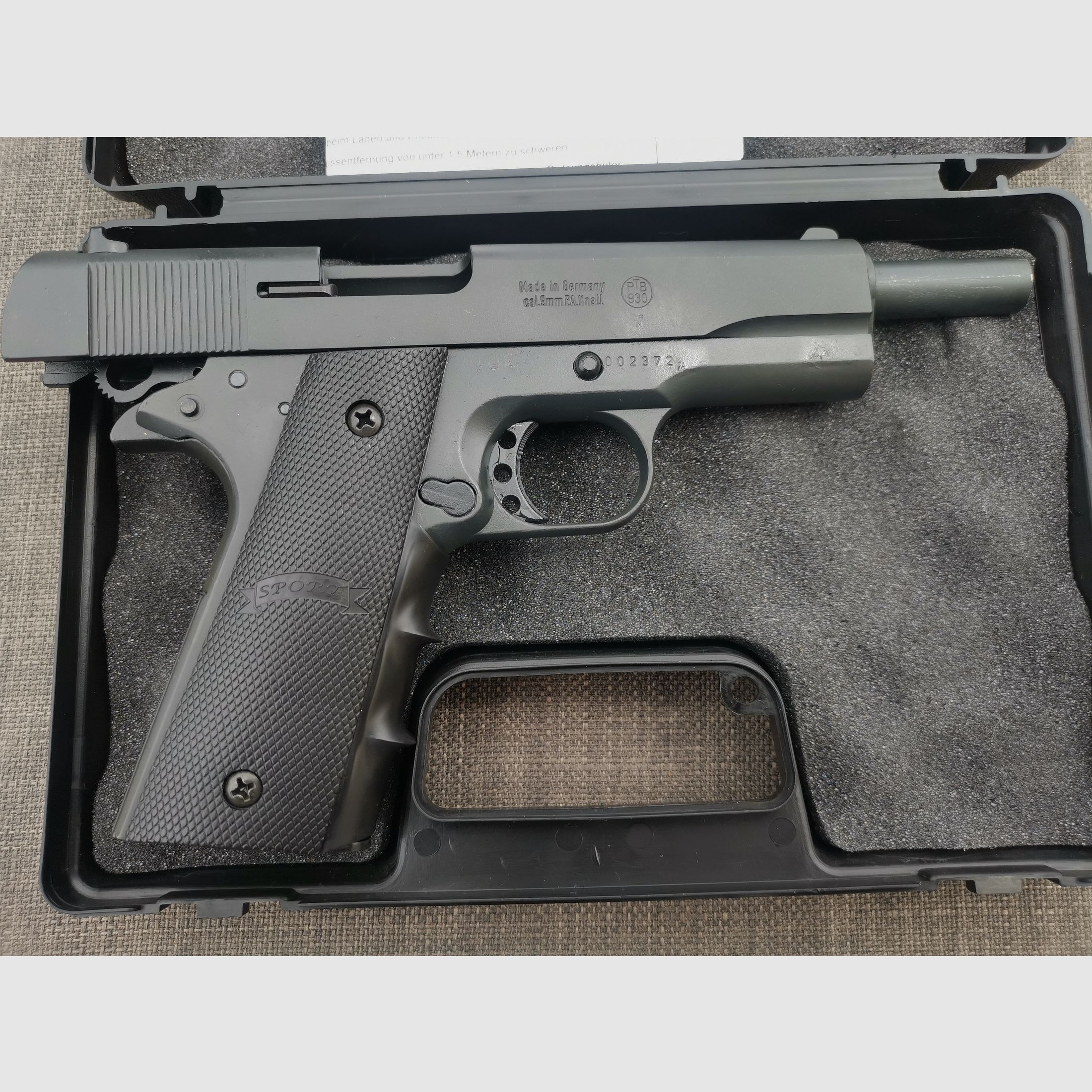 Biete ……ME 1911 Model Sport, black, dark earth, Neu
