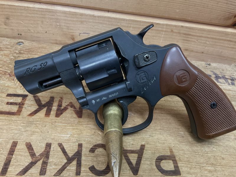 SRS Revolver RÖHM RG59 LePetit, PTB527, Kal.9mm Knall