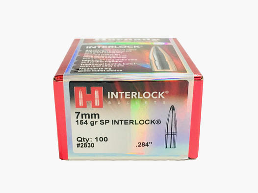 OGIVA HORNADY 7MM(284″) 154GR. INTERLOCK SP