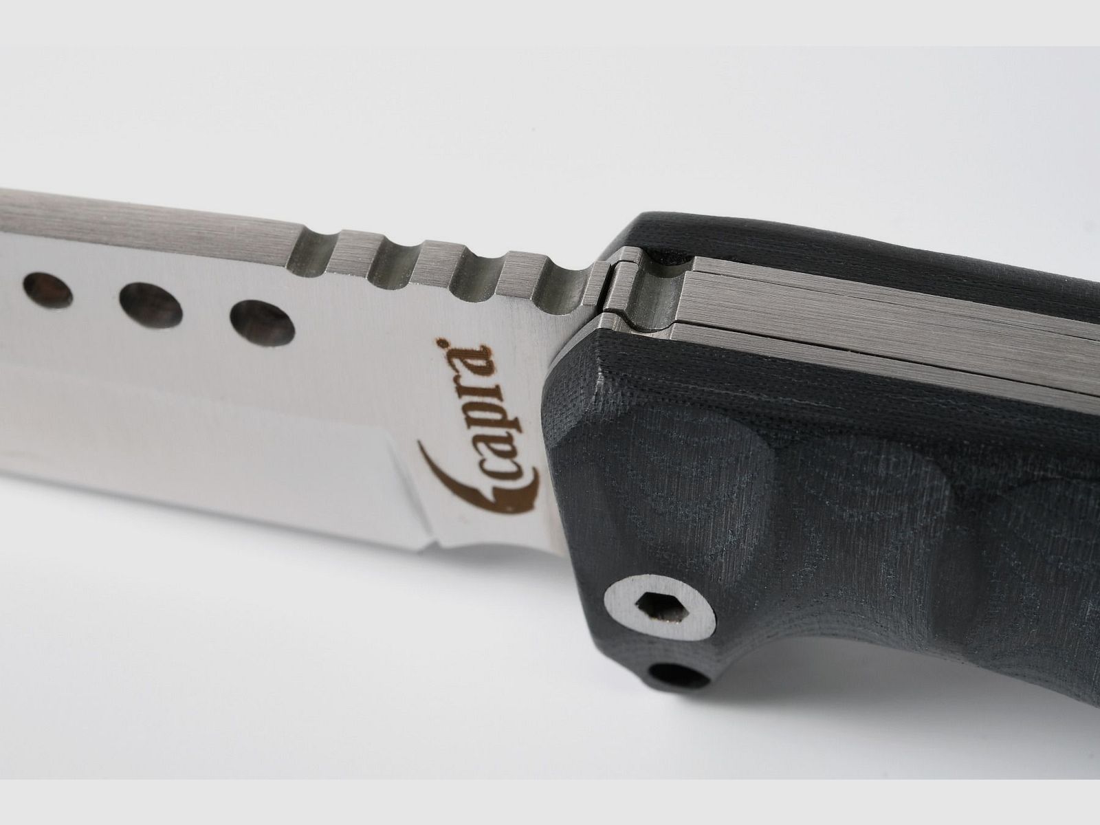 capra Jagd-Klappmesser "UETLIBERG" Micarta schwarz, Bild 12 von 20