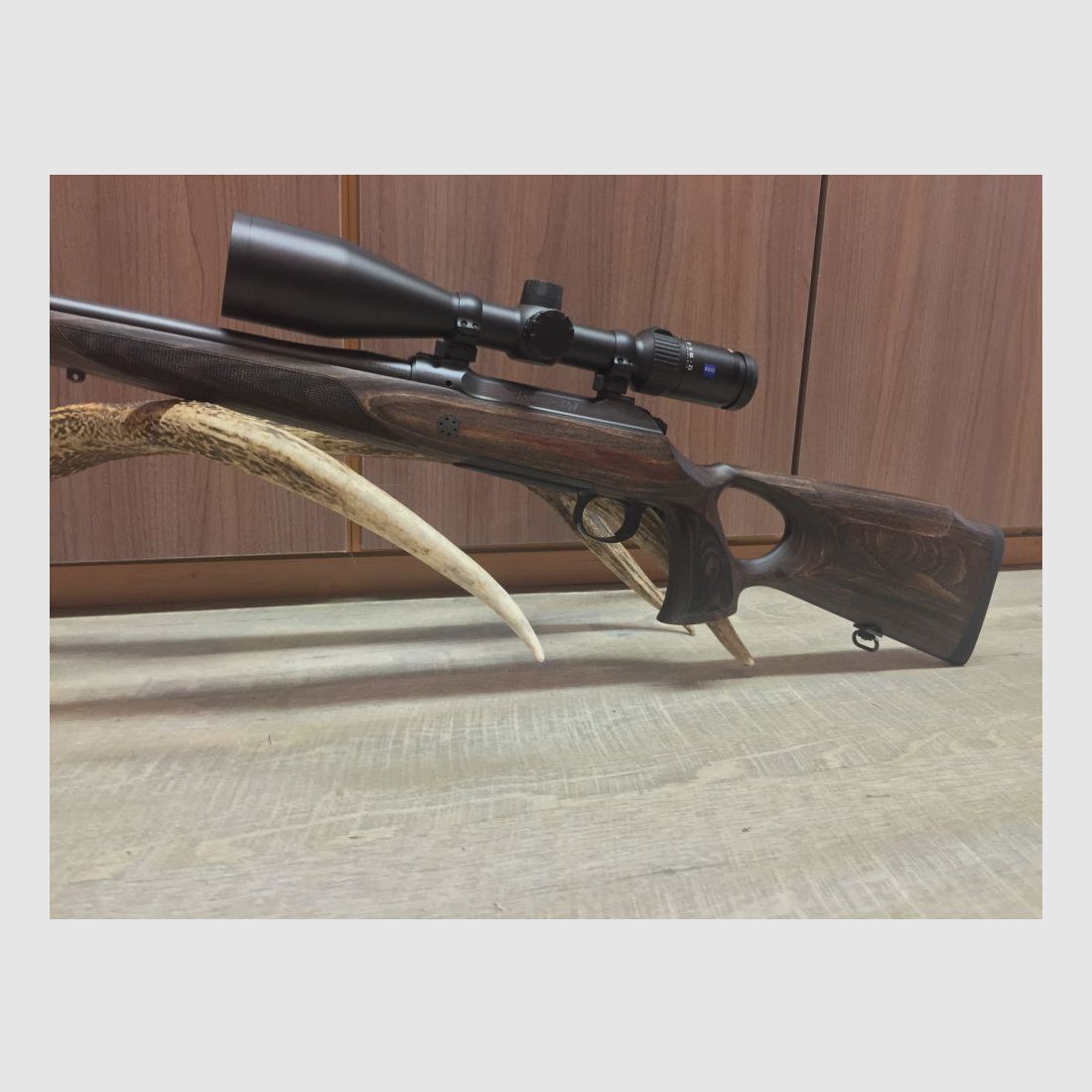 Sauer 101 GTI, mit Zeiss Conquest V4 3-12x56