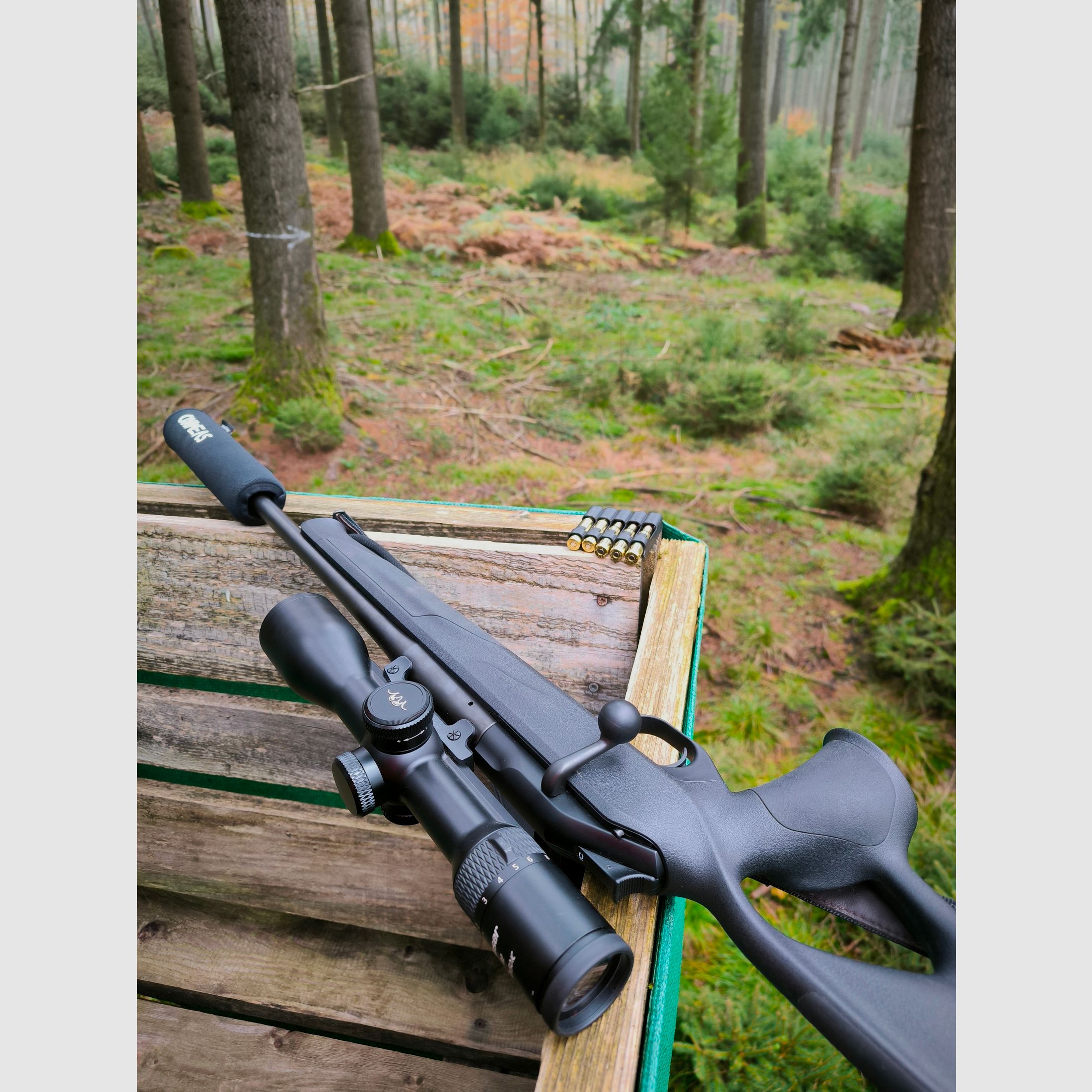 Blaser Zielfernrohr B2 2-12x50 iC S mit Schiene