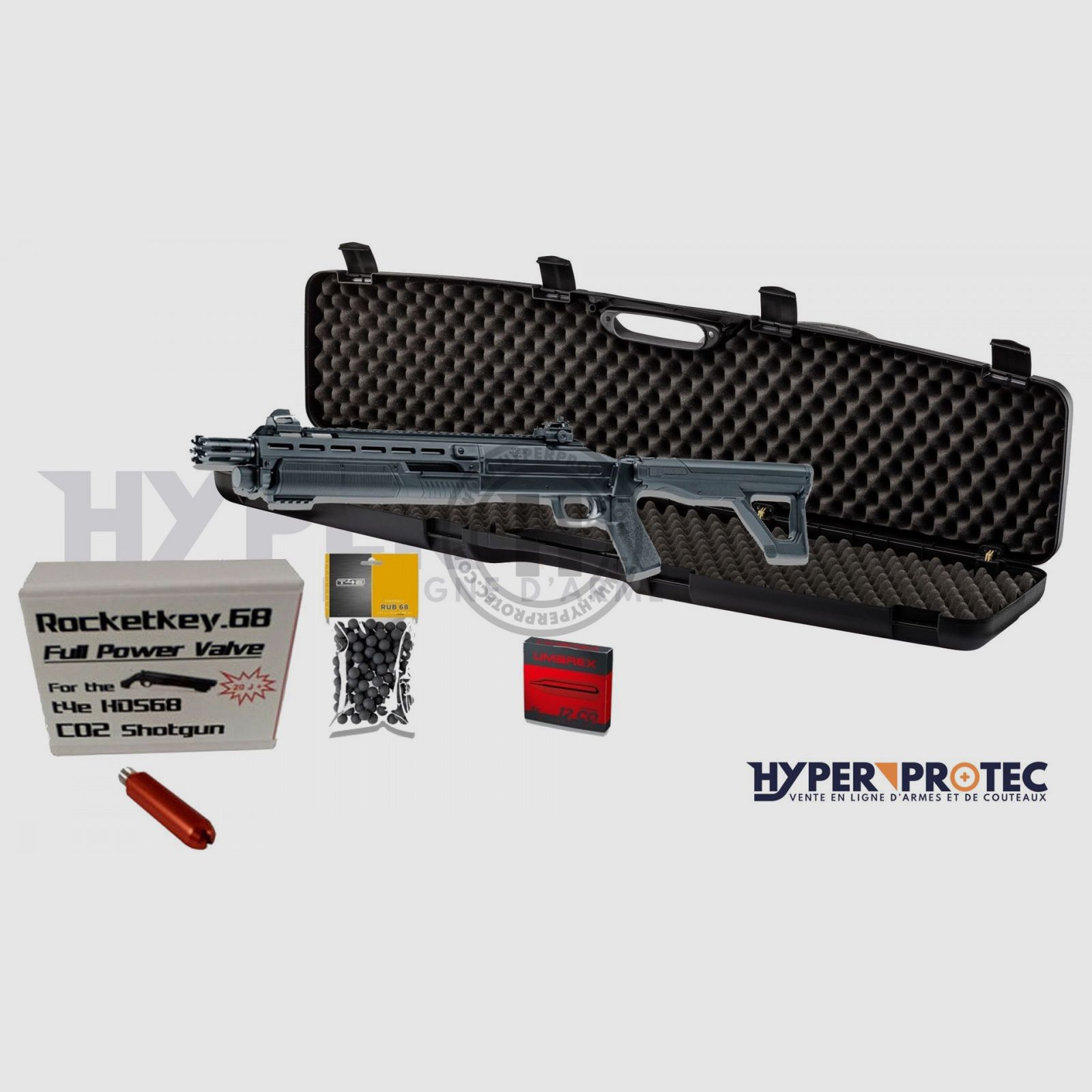 Defense Pump Shotgun Pack T4E HDX 68 Full Power, image 2 of 5