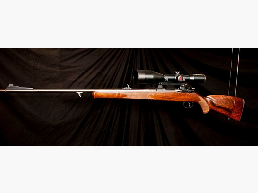 Répétiteur, arme idéale pour jeunes chasseurs, système 98 avec montage pivotant, lunette de visée avec réticule lumineux, détente directe, etc.