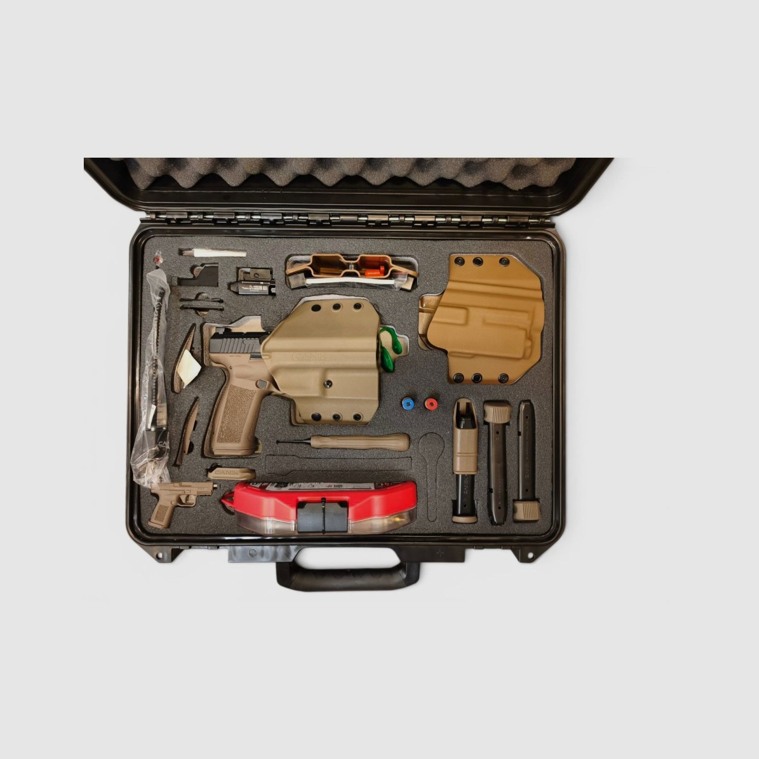 PISTOLE CANIK METE SFT FDE KALIBER 9X19 PREMIUM-PAKET