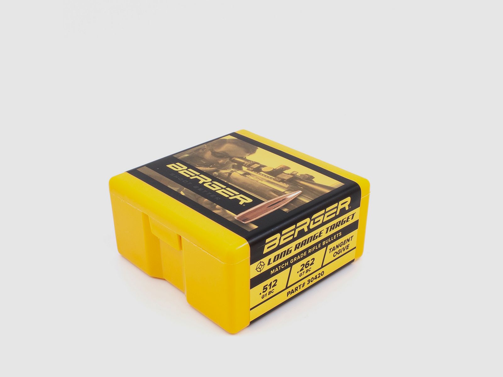 Proiettile Berger .30 Long Range BT Target 175GR 100 Pezzi