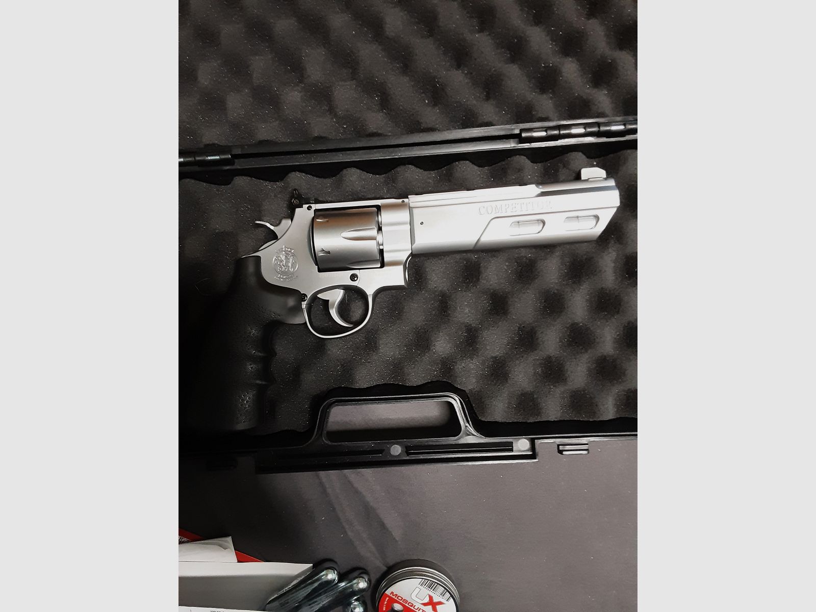 Smith & Wesson 629 Competitor 6" Revólver de Co2 4,5mm Diabolo