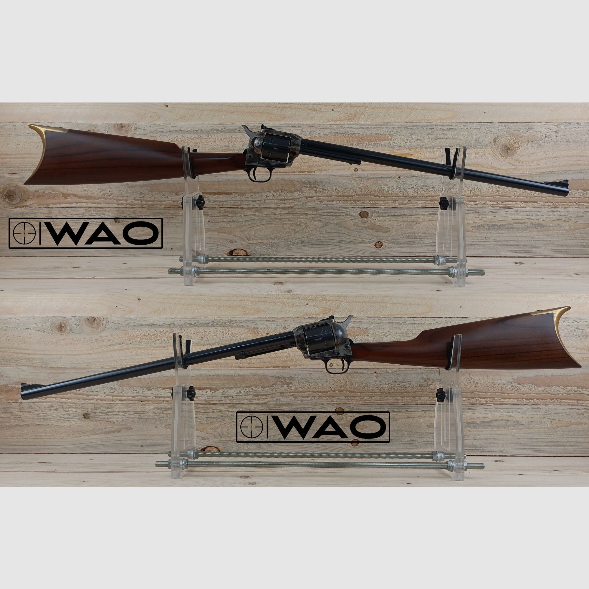 Revolverbüchse, Revolvergewehr Hege-Uberti Mod. American-Match-Carabine, Kal. .357Mag *ideal für Cowboys*