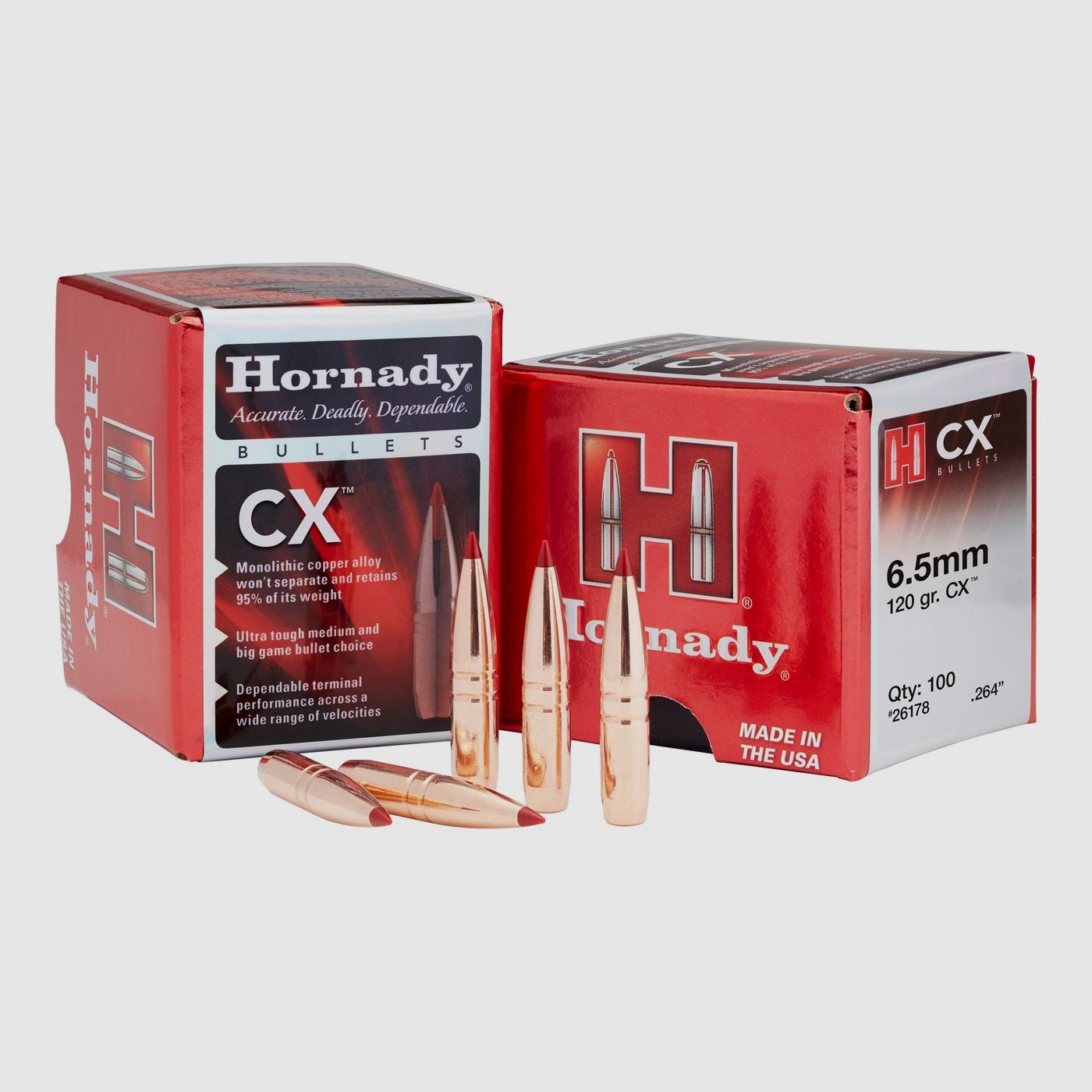 Hornady CX BULLETS .338/.338 225GR CX – 50 pz.