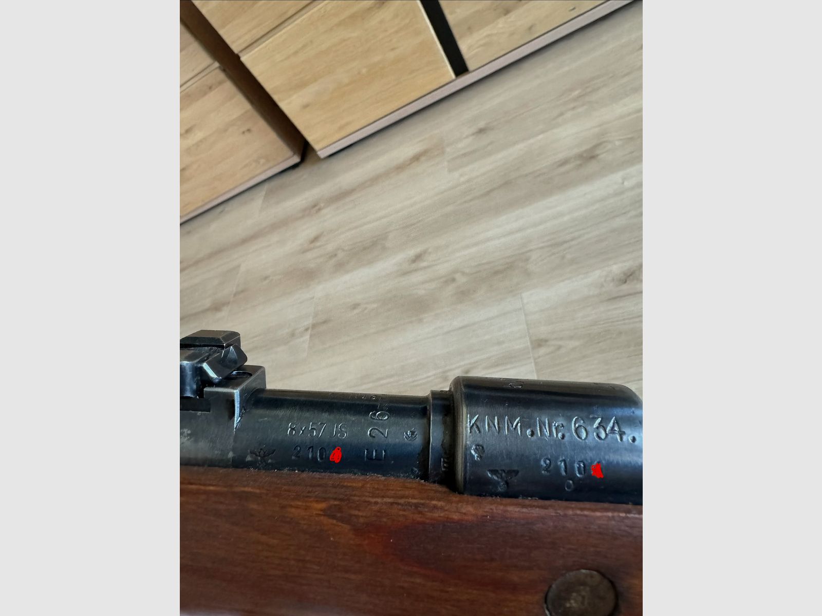Mauser K98 k byf 41 - K.N.M. Norwegische Beutewaffe