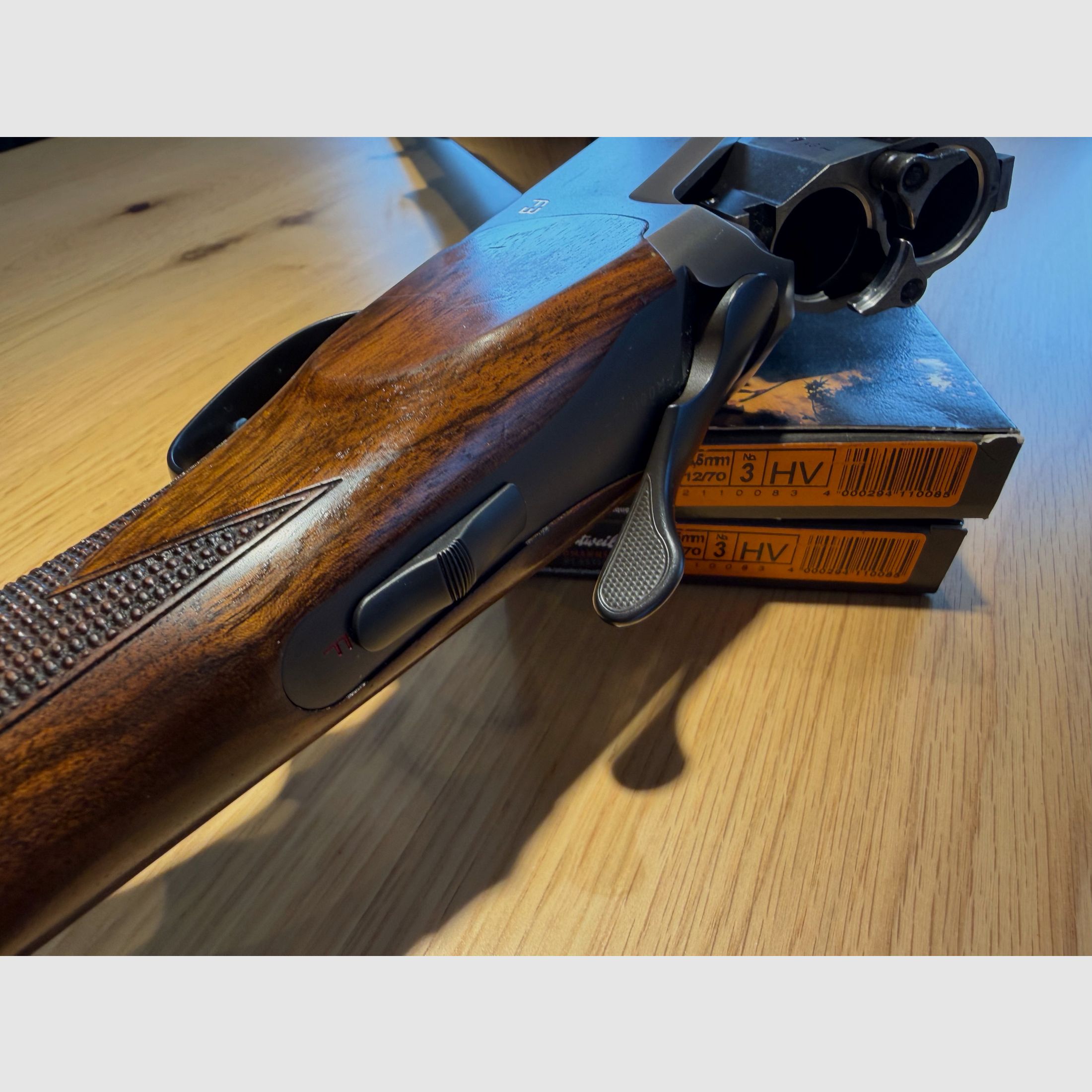 Blaser F3 Game sovrapposto cal. 12/76 - canna da 71 cm - condizioni OTTIME - custodia inclusa, immagine 4 di 20