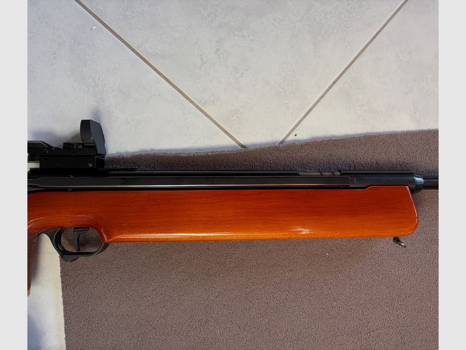 Bellissimo fucile ad aria compressa Haenel 312 a leva laterale