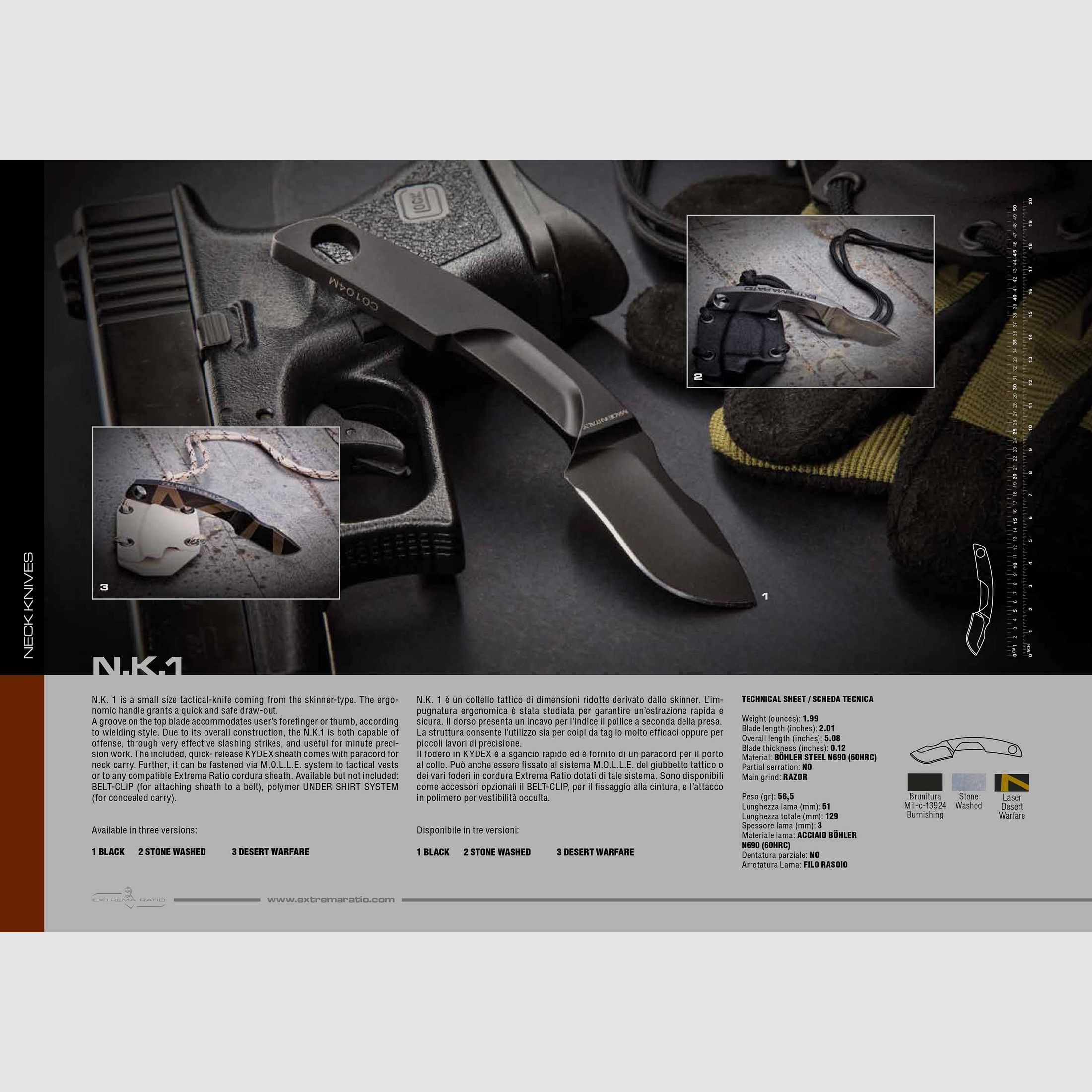 EXTREMA RATIO LAME FIXE – COUTEAUX DE COU, image 6 sur 6