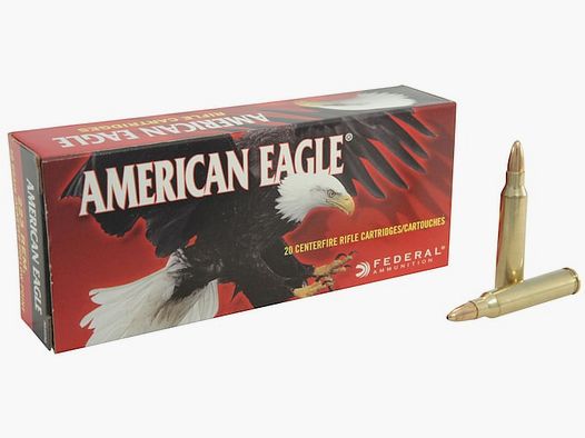 Federal American Eagle Varmint & Predator .223 Rem. 50GR JHP 20 cartucce