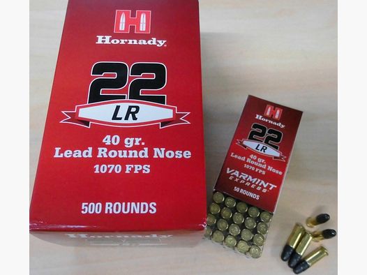 Munition Hornady 22lr Varmint