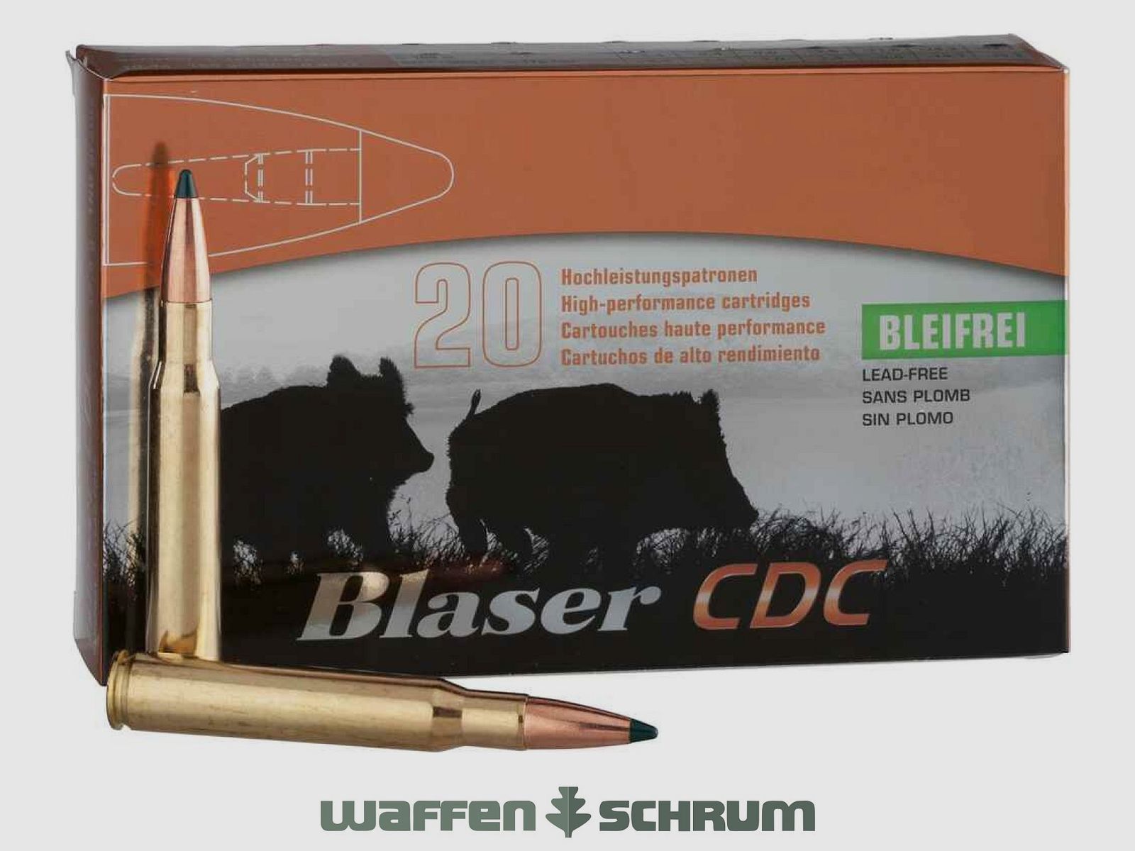 Blaser CDC 11g - 170gr. 8x68S