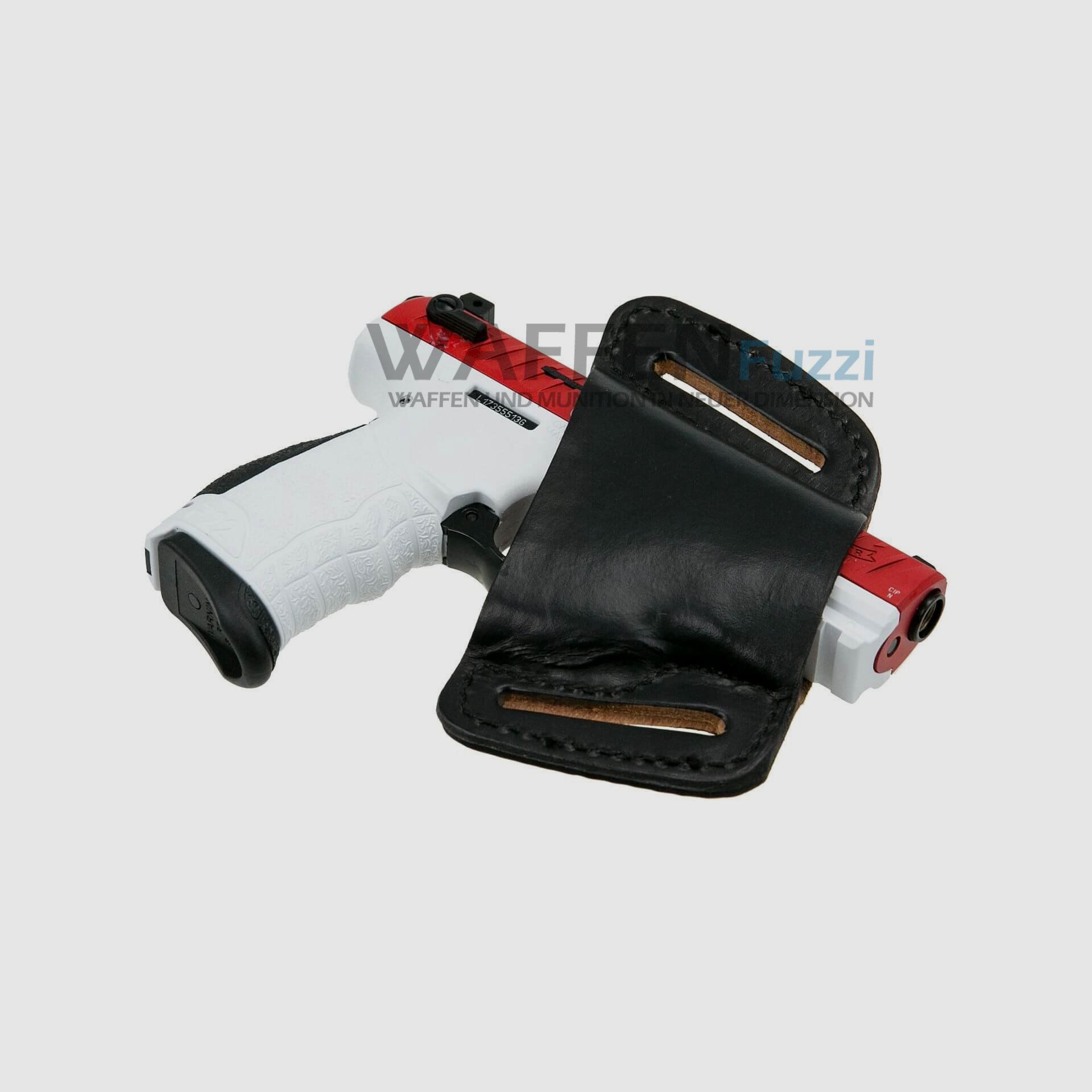 Gürtelholster Belt-Slide Links en Rechts draagbaar voor Middelgrote Pistolen