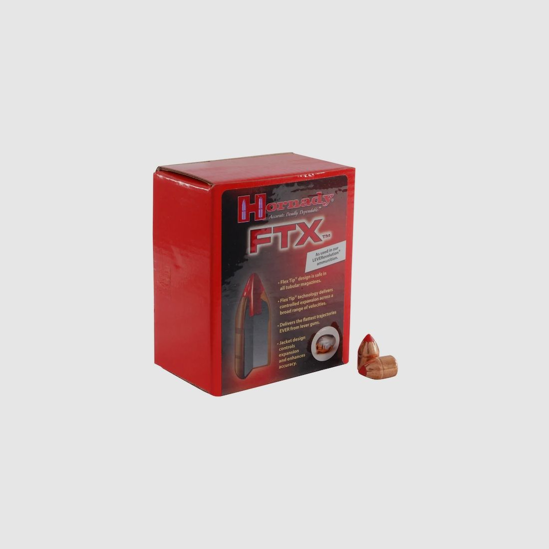 Hornady Geschoss .45/.452 FTX FLEX TIP 225GR 100 Stück