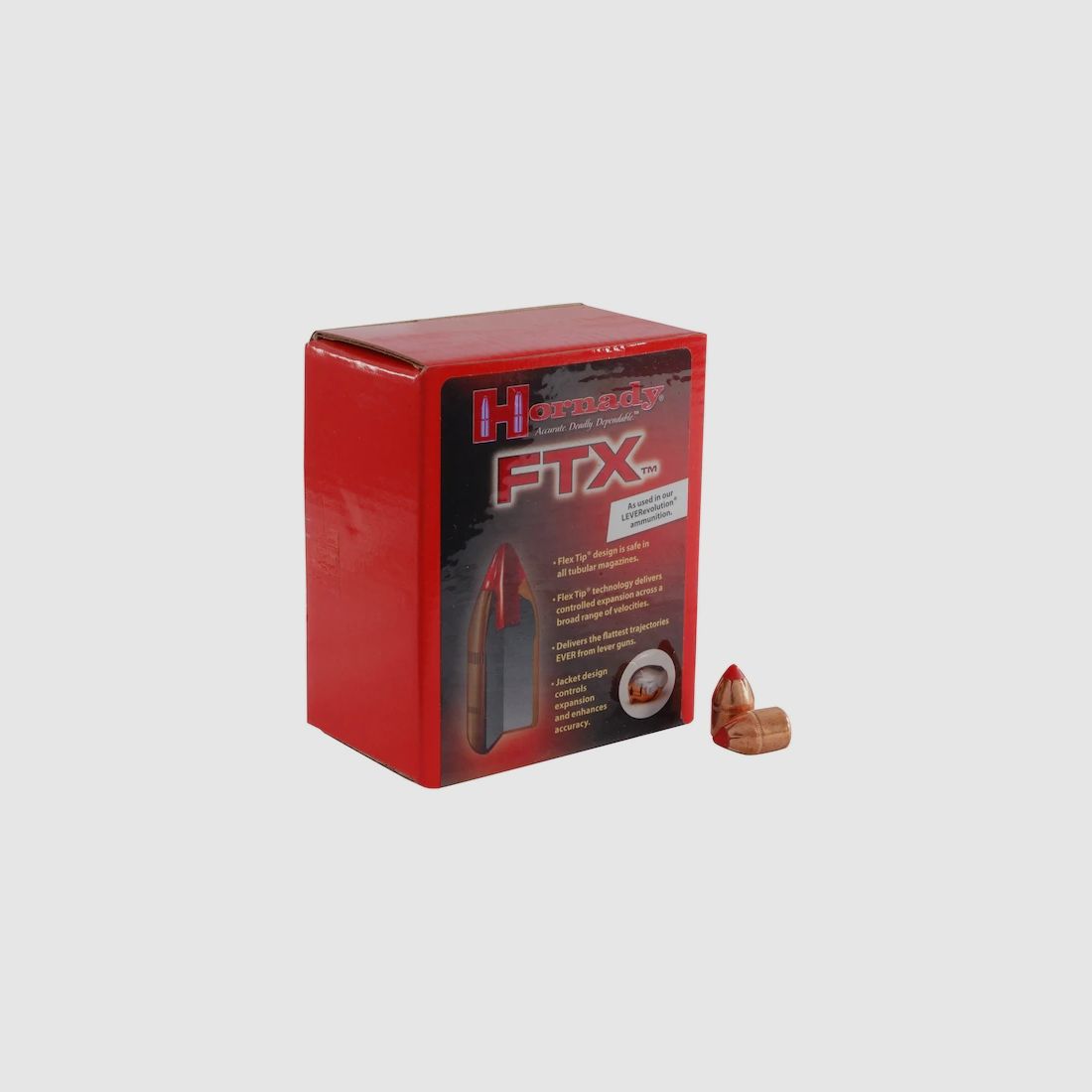Hornady bullet .45/.452 FTX FLEX TIP 225GR 100 pieces