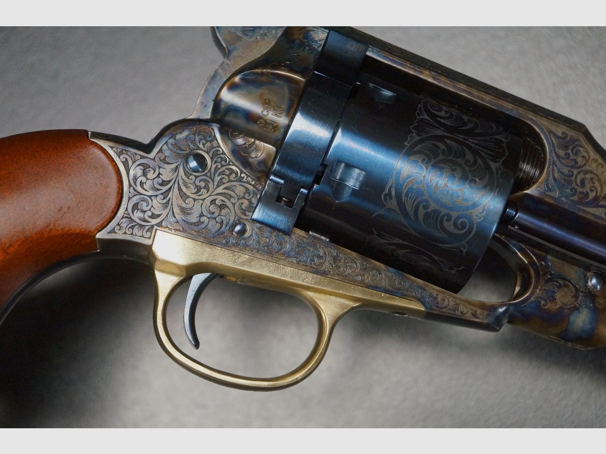 Uberti 1858 New Army Improved Graviert .45 Colt, Bild 6 von 12