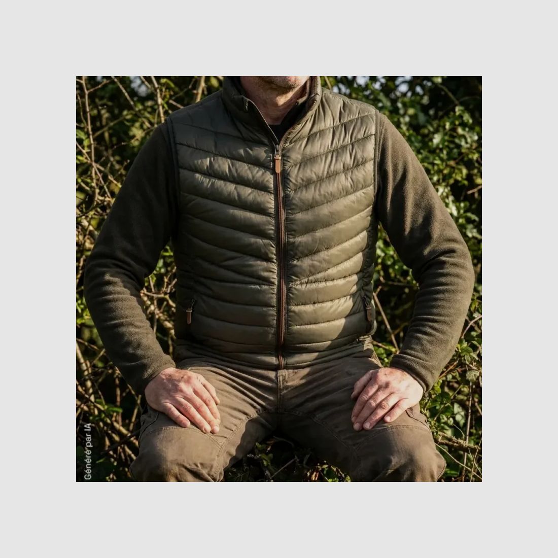 Gilet Stagunt Teva 2 bronze gesteppter und wasserabweisender, Bild 5 von 7