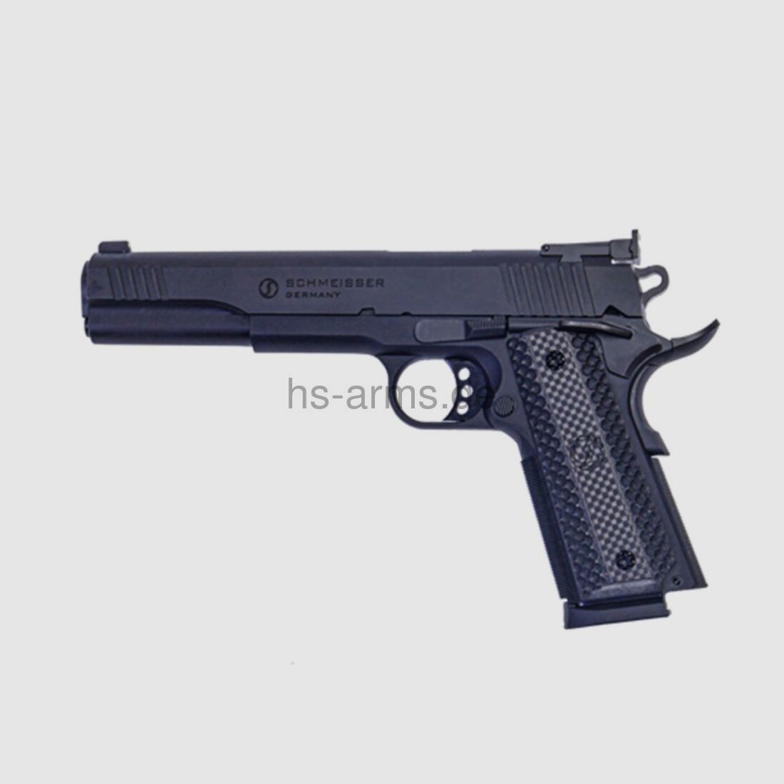 Schmeisser Pistool Schmeisser 1911 Hugo 9mm Luger 6 inch zwart