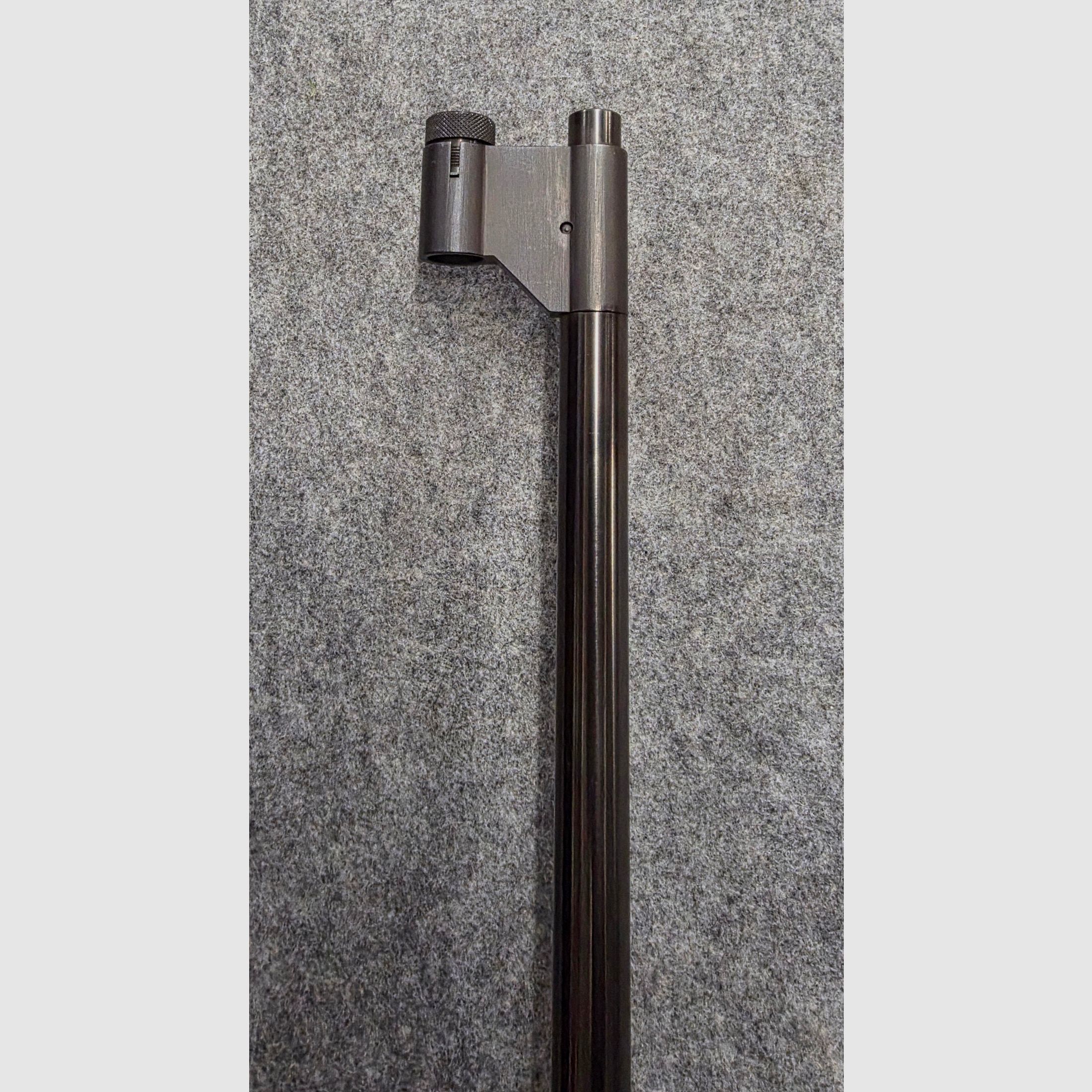 Q1 Schuine Korntunnel Houder Haenel Mod. 3.112 met Diopter en Fijnaftrek Doorlader kal. 4,5mm Diabolo 311 - 2