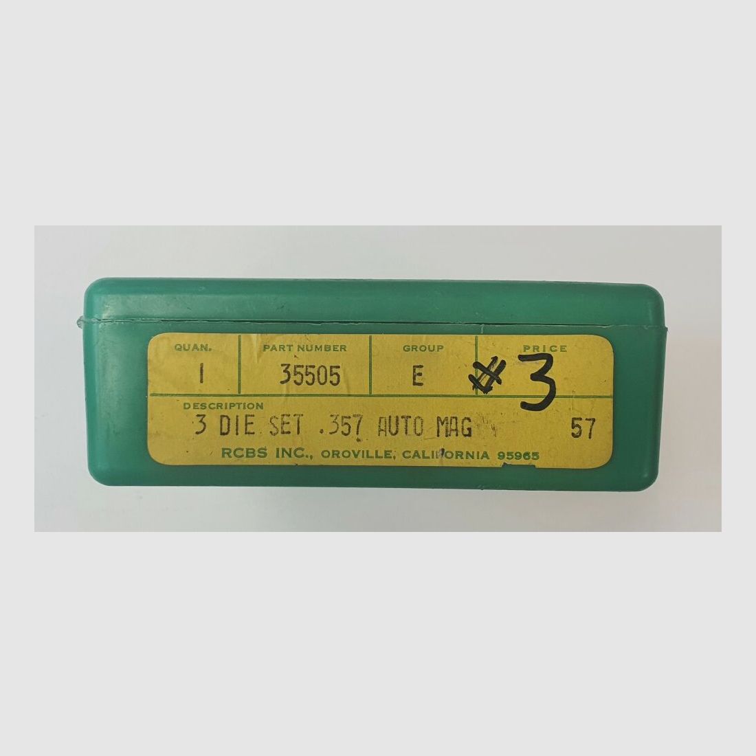 RCBS RCBS Reloader 3-Die Set, .357 AUTO MAG
