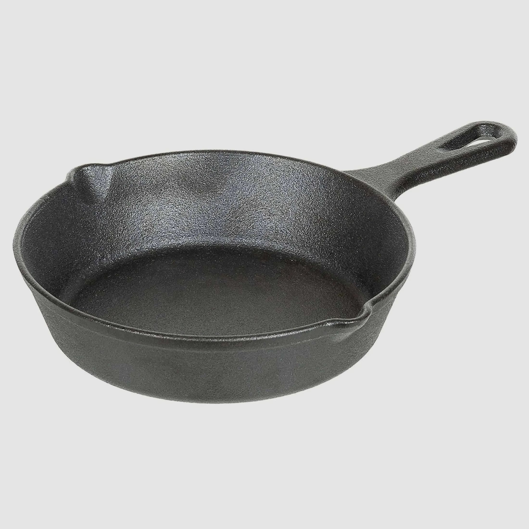 Fox Outdoor Outdoor Bratpfanne Gusseisen mit Griff 20 cm