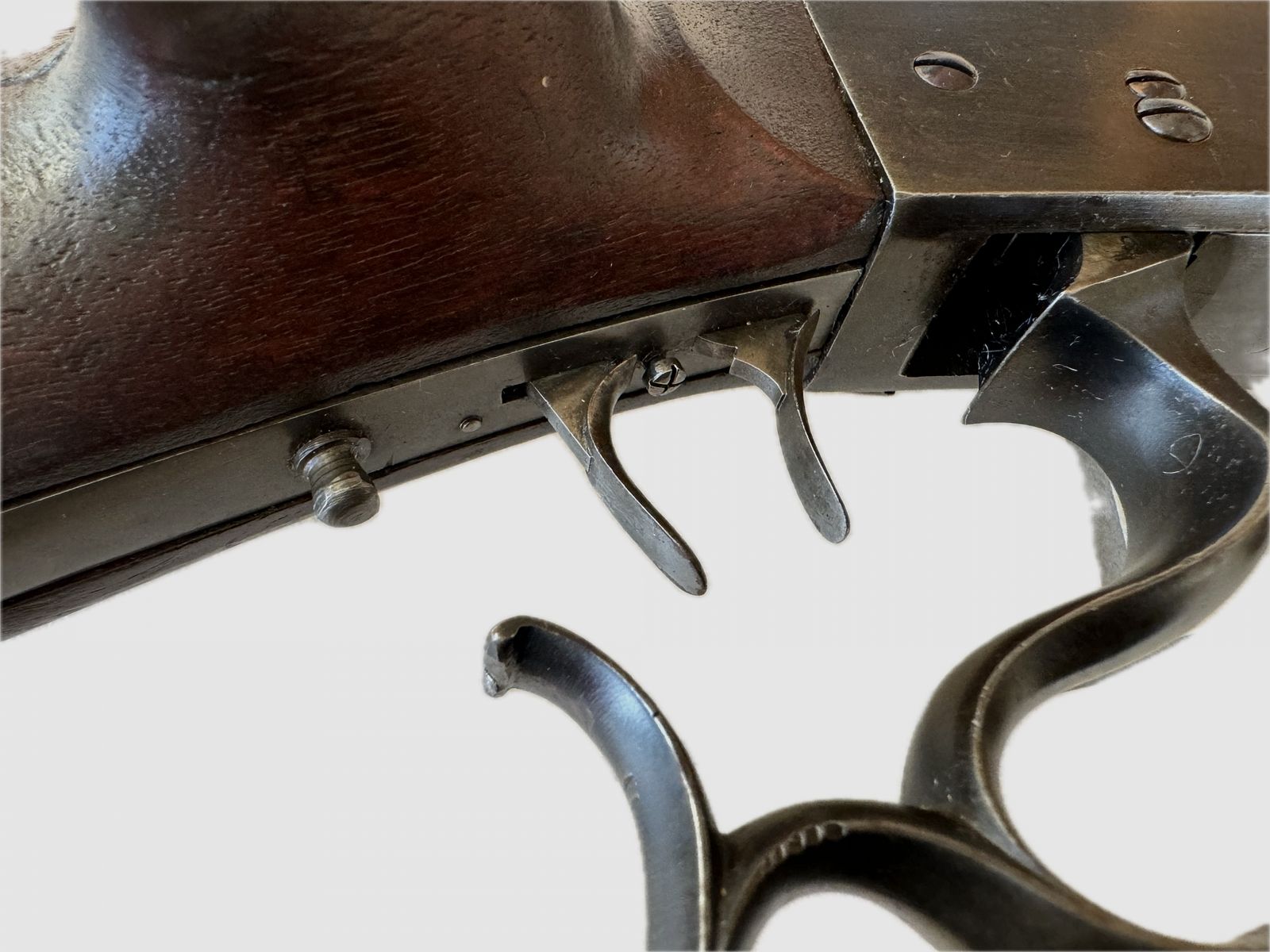 Zwitserse schijfgeweer JoH. Gysi Interlaken in het kaliber .22 LR met valbloksluiting