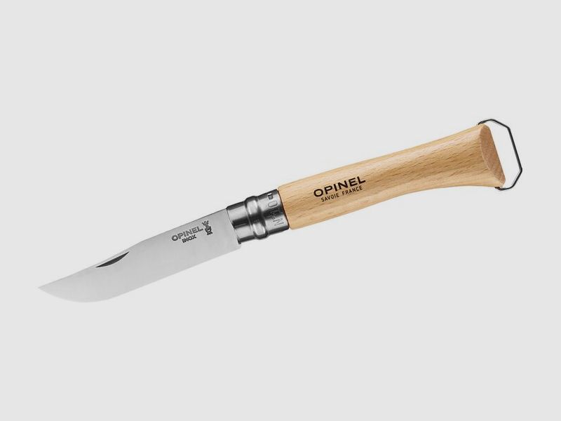 Nóż Opinel nr 10 z rozkładanym korkociągiem i otwieraczem do butelek