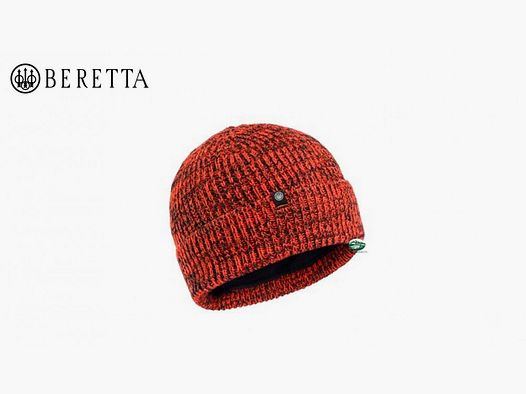 BERETTA Cappello Marten Black & Orange BC981