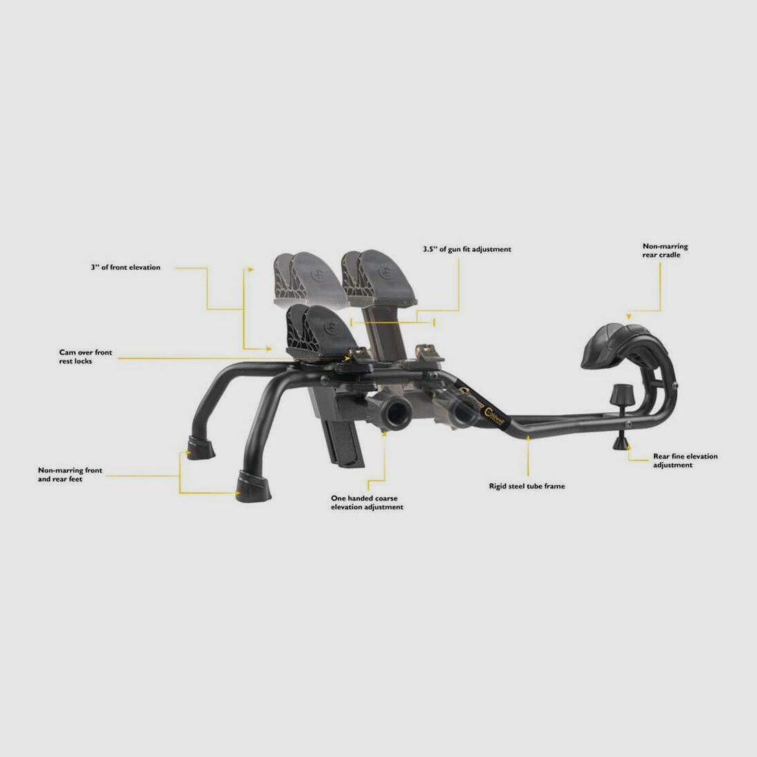 SCHUSSTAND Shooting rest Caldwell Stinger REF 110033, Bild 4 von 10