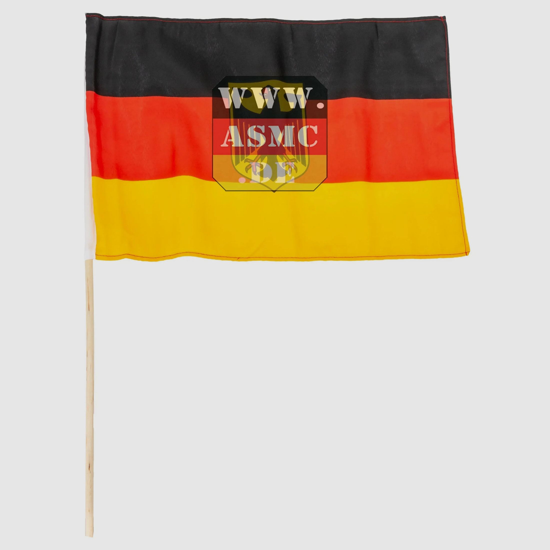 AB Handflagge 45x30 Deutschland mit Adler