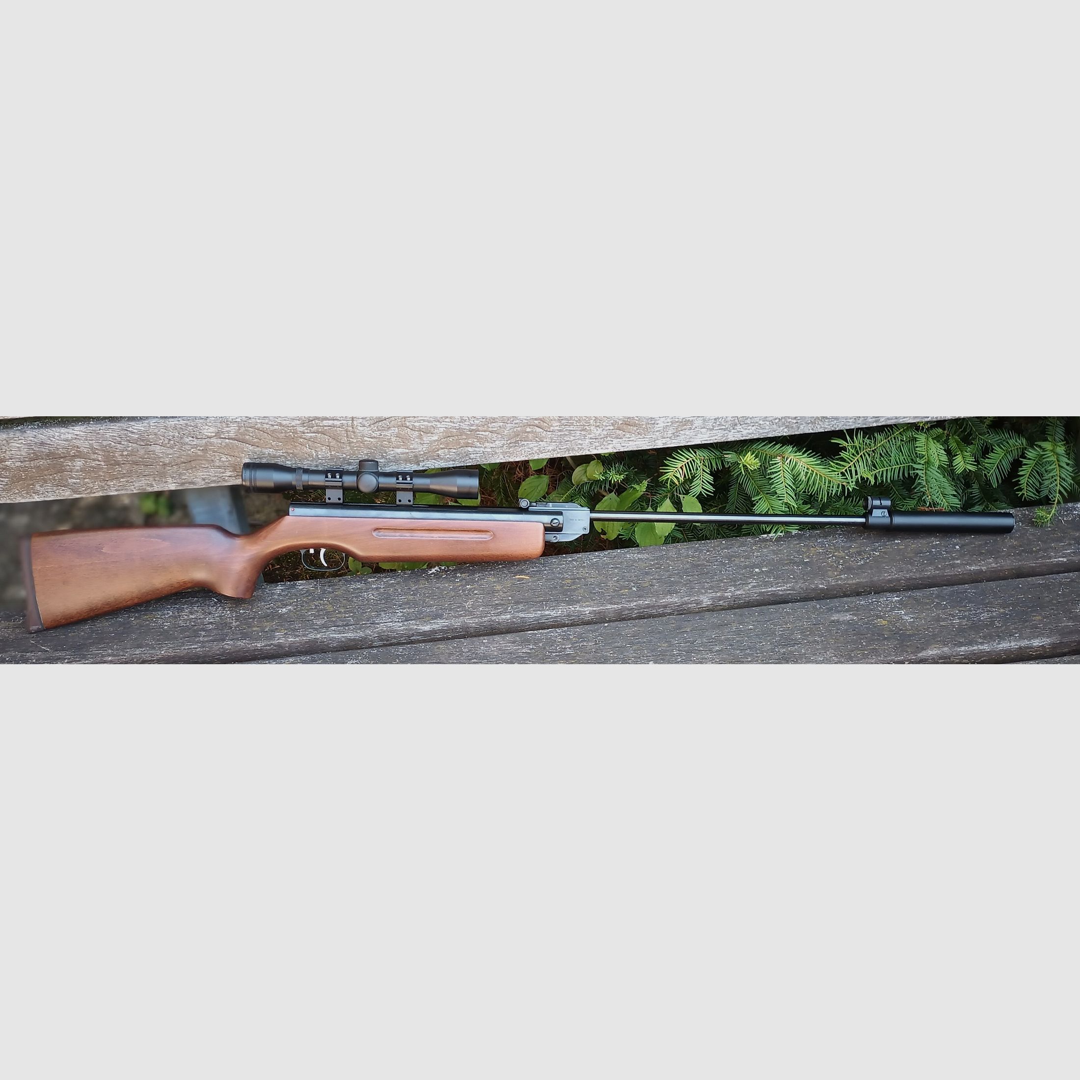 weihrauch hw35 mit schalldämpfer