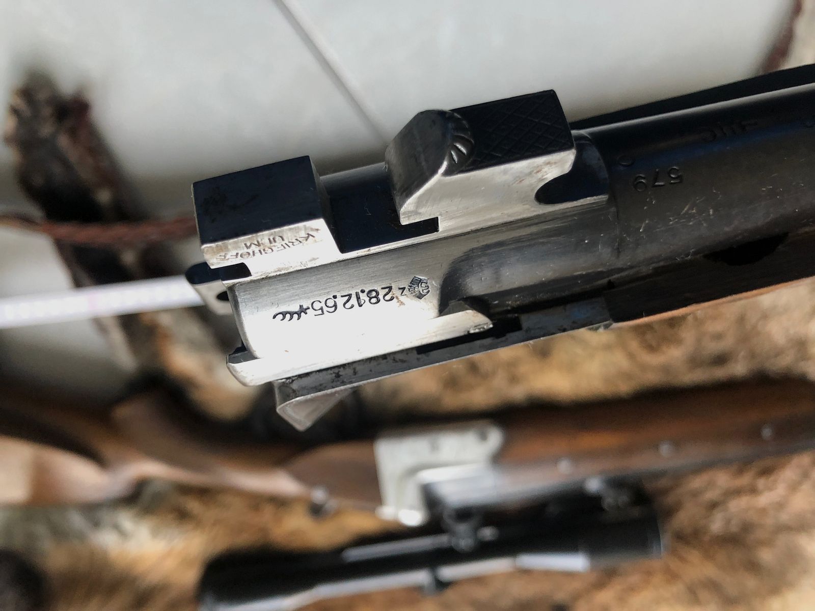 BBF Krieghoff ALB 7x57R 16/70 mit Schrot Wechsellauf 16/70