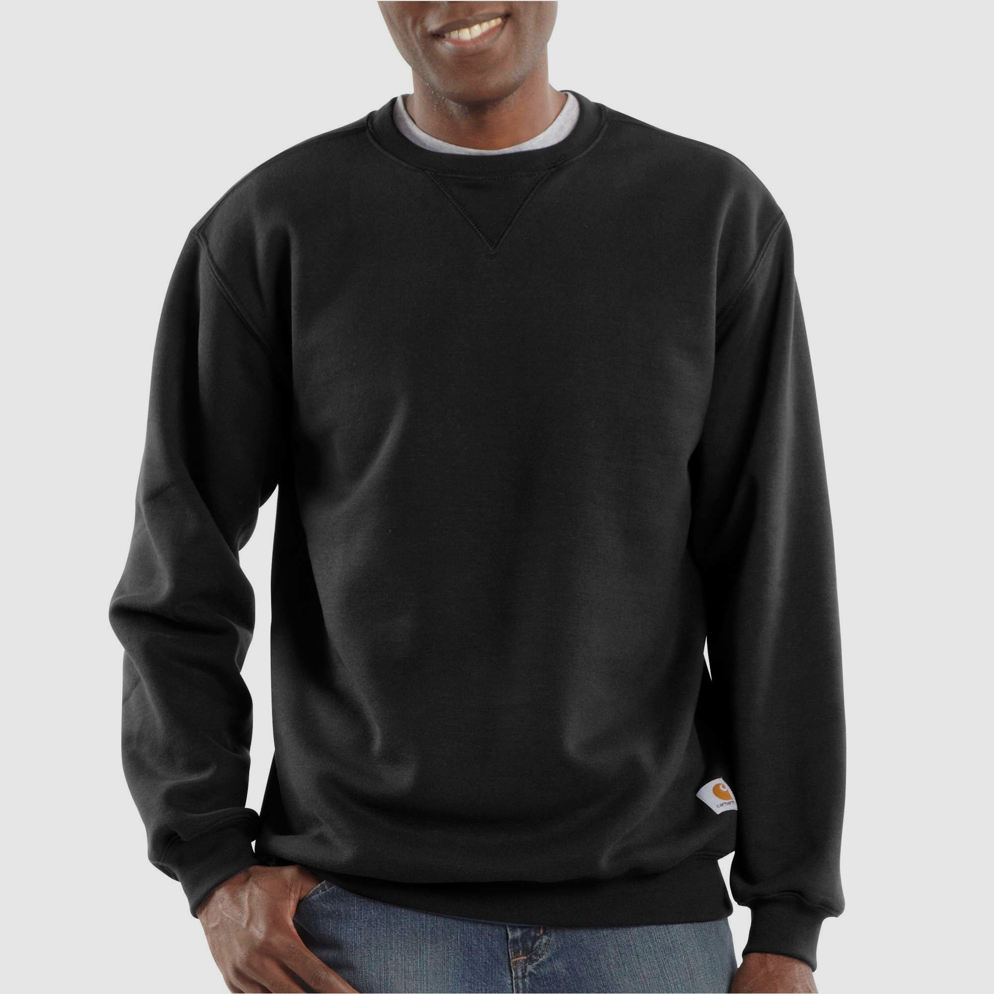 Carhartt Midweight Crewneck Sweatshirt Men Black XXL