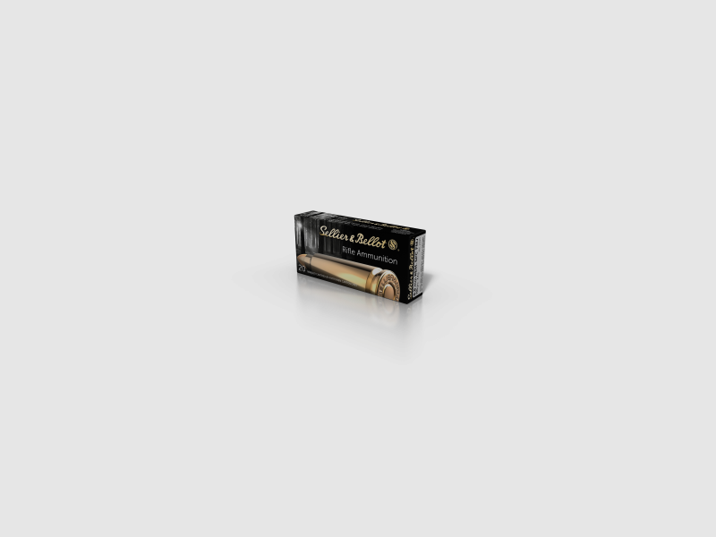 S&B Munizioni per Fucile 6,8 mm Rem. SPC 7,1 g / 110 gr Full Metal Jacket