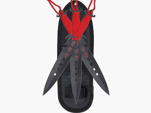 Set de 3 couteaux de lancer Kunai