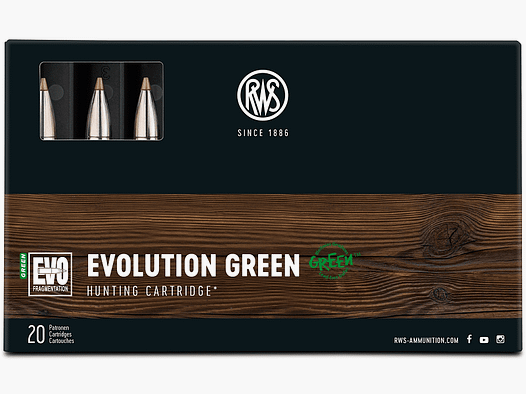 RWS 8x57 JS Evo Green 139gr. - 20 szt.