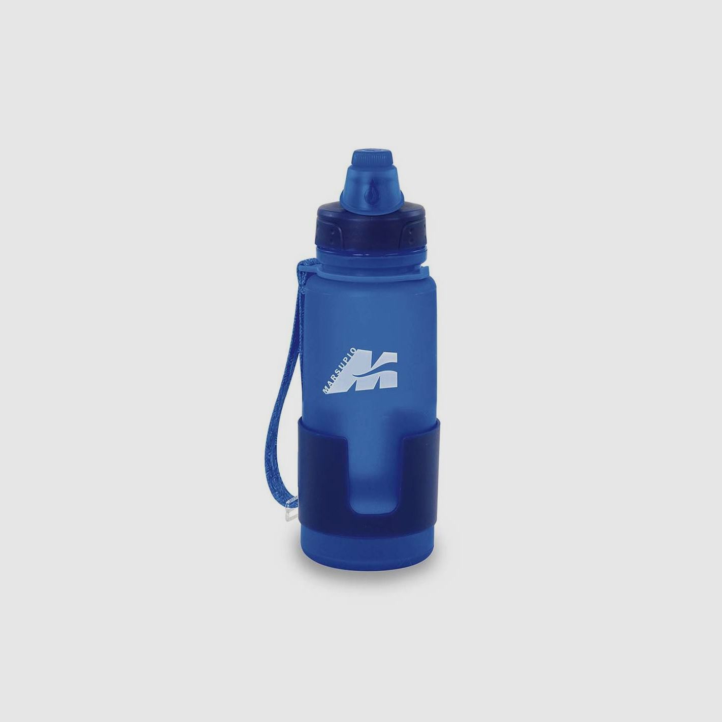 Flexible Magische Flasche 350 ml. Blaue Gürteltasche, Bild 4 von 4