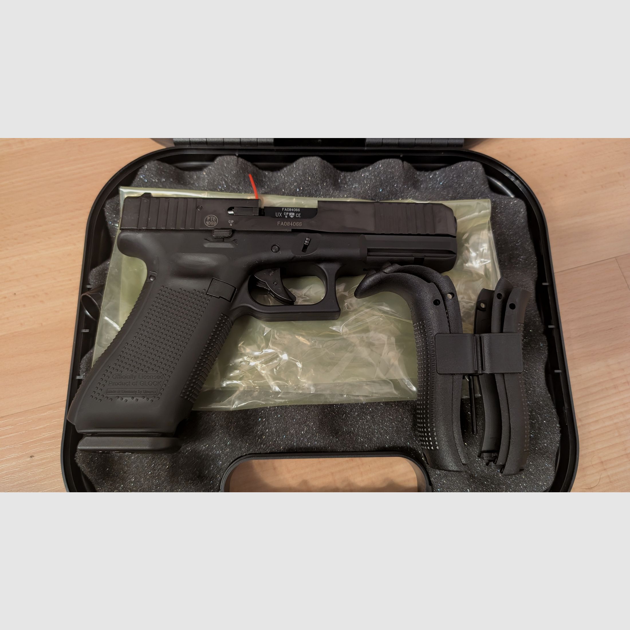 Glock 17 Gen 5 Stahlverschluss 9mm PAK