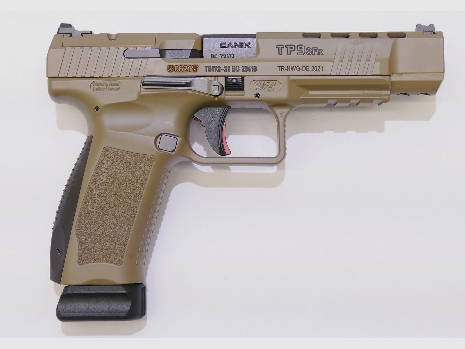 Canik TP9 SFx Mod. 2 FDE 9mmLuger Pistole