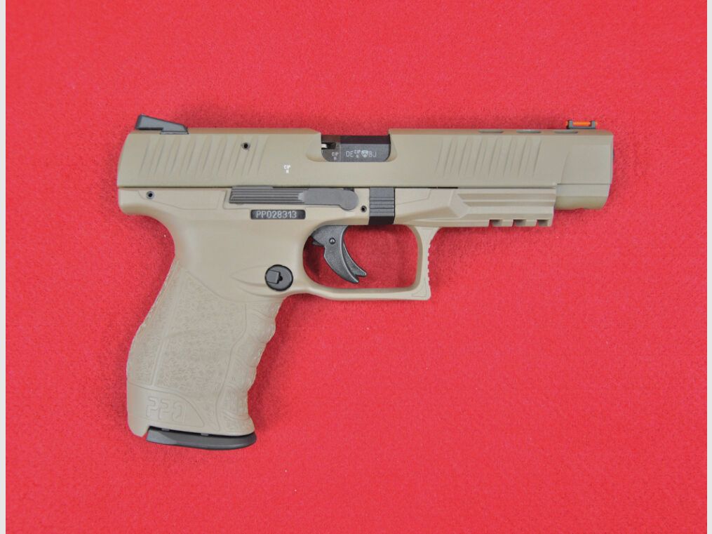 Walther PPQ M2 5" FDE .22lr