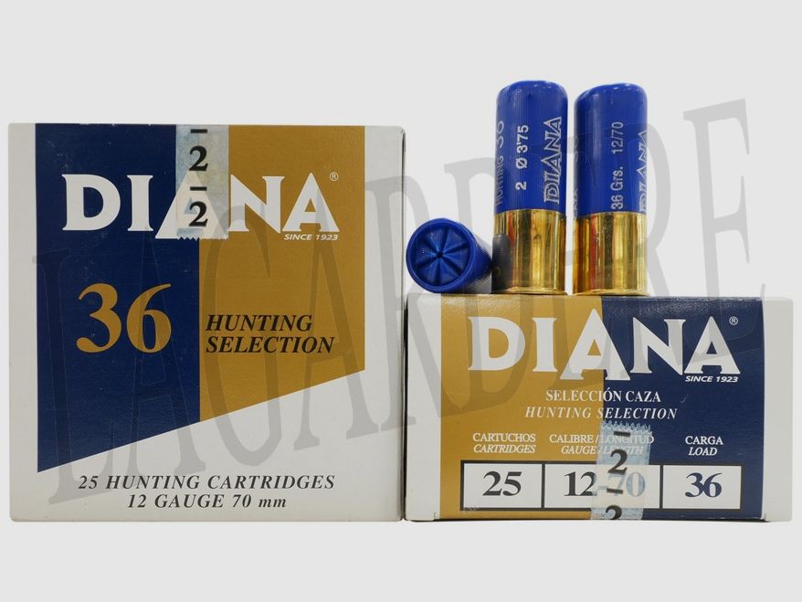 SAGA DIANA 36 NO. 2 (PATRONEN FÜR SCHROT)