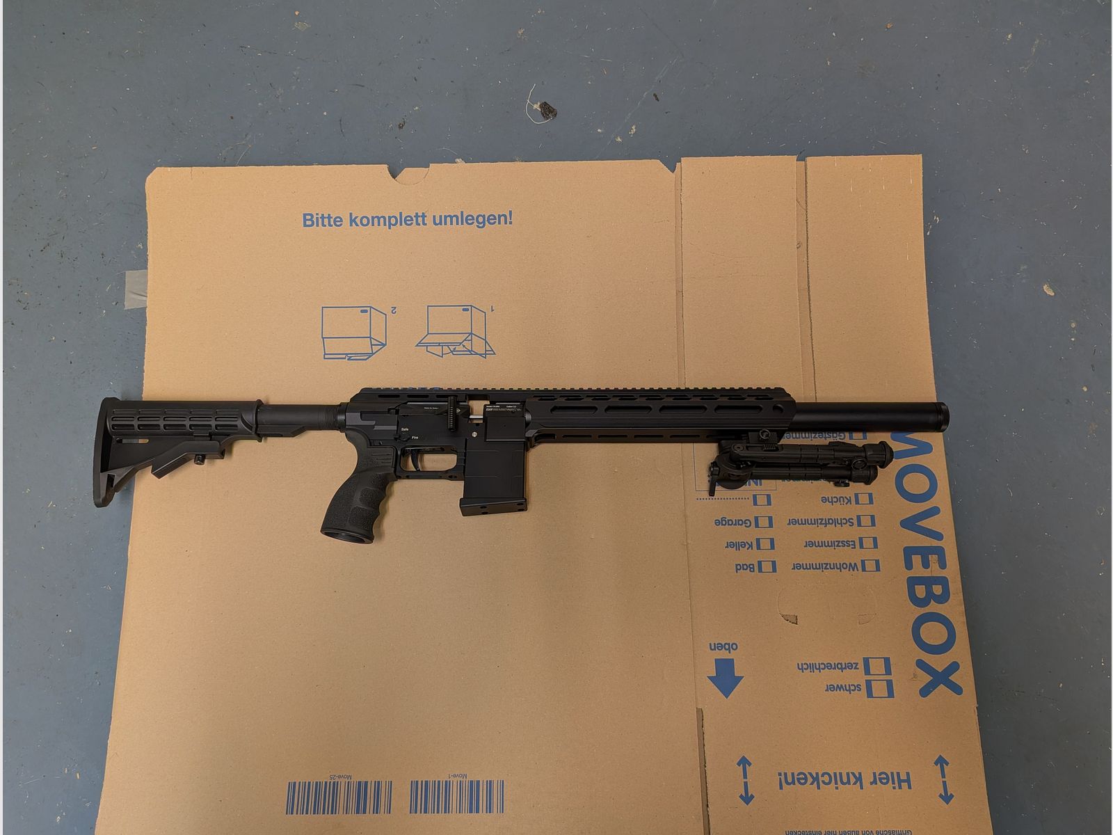 FX DRS Tactical 7,5Joule Cal. 5,5mm mit Zubehör 