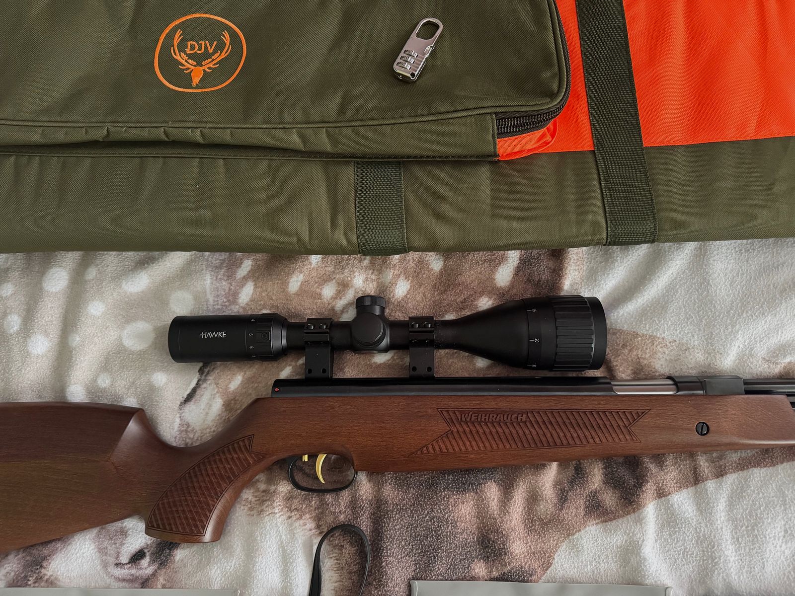 Frankincense HW 97 caliber 5.5 HAWKE scope case accessories 5.5 warranty